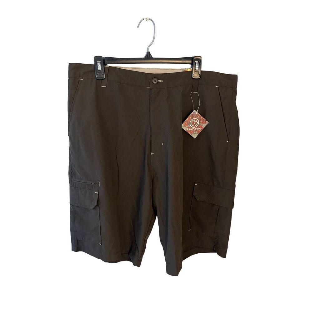 NWT Burnside Traveler chocolate brown shorts - 38
